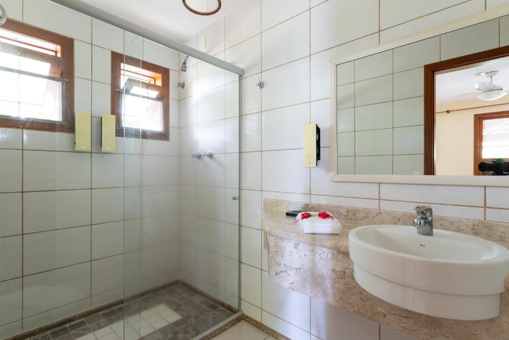 Koupelna v ubytování Canto d Alvorada Hotel Pousada