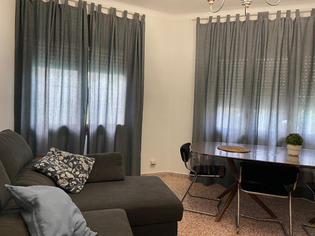 Posezení v ubytování CASA DEL DELTA