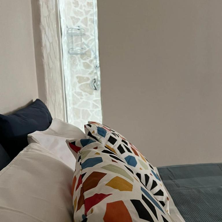 Кровать или кровати в номере BlueSun Apartments