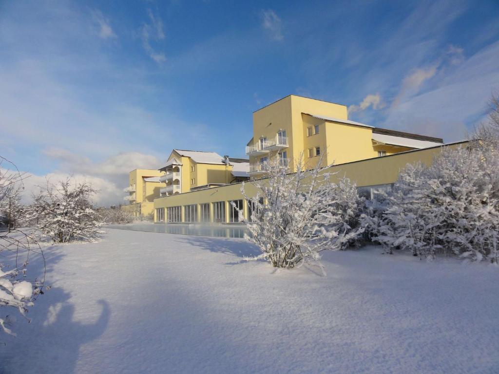 Dorint MARC AUREL Spa & Golf Resort v zimě