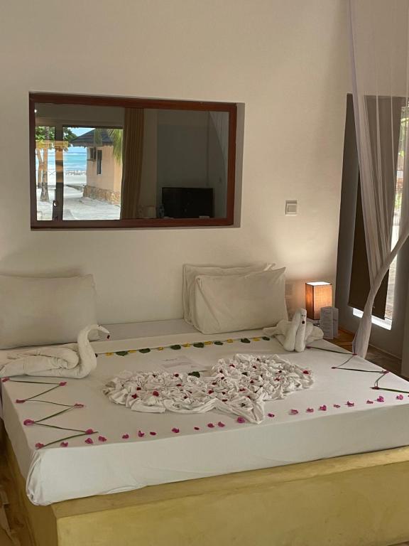Postel nebo postele na pokoji v ubytování VRclub Paje Palms Beach Resort