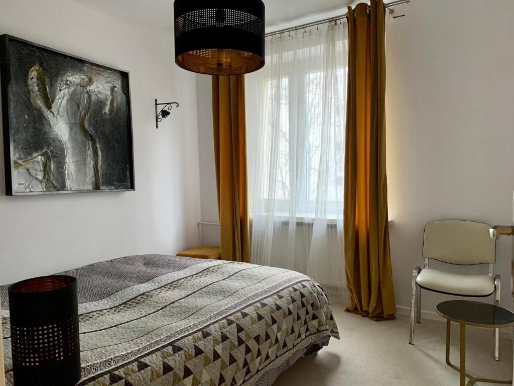 Posteľ alebo postele v izbe v ubytovaní Perfect location two bedrooms with balkony