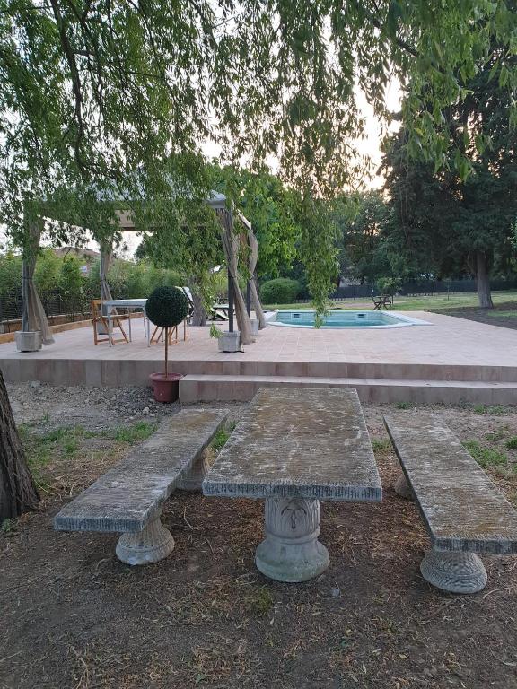 Zahrada ubytování Villa del Remei