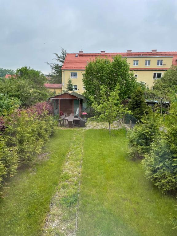 Vonkajšia záhrada v ubytovaní Lorin Prestige Apartament