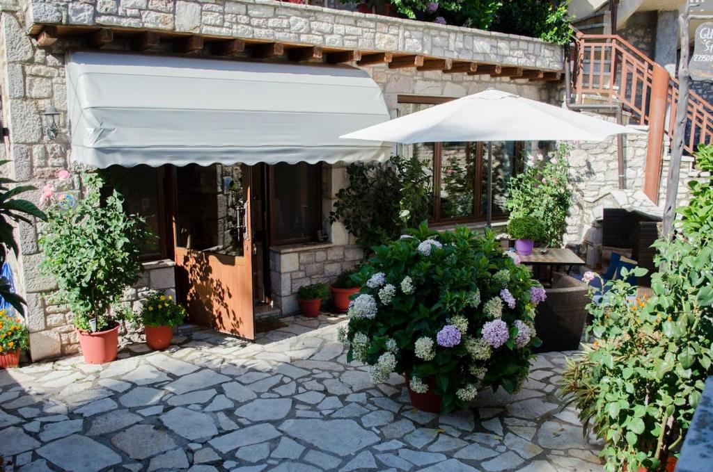 Zahrada ubytování Guesthouse Stemnitsa
