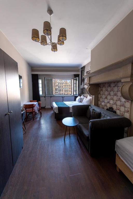 Posezení v ubytování Résidence-Hotel Le Quinze Grand Place Brussels