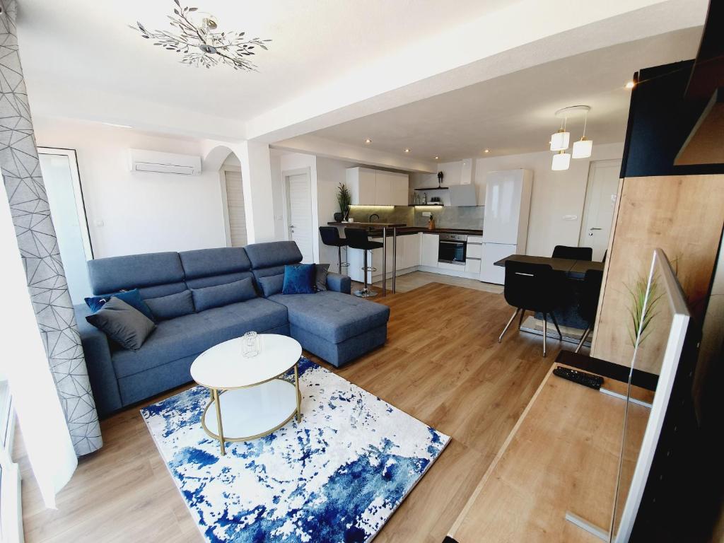 Kuchyň nebo kuchyňský kout v ubytování White House apartments