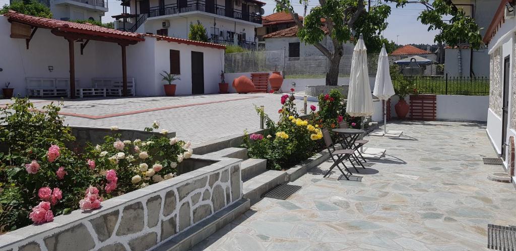 Zahrada ubytování Olympia Studio By Rentals Pro - Agios Nikolaos Halkidiki