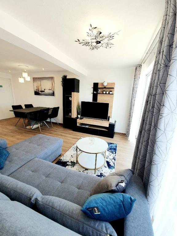 Posezení v ubytování White House apartments