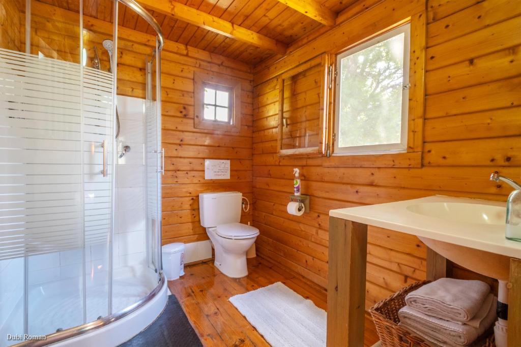 A bathroom at Amikam Meshek 81 משק 81 עמיקם