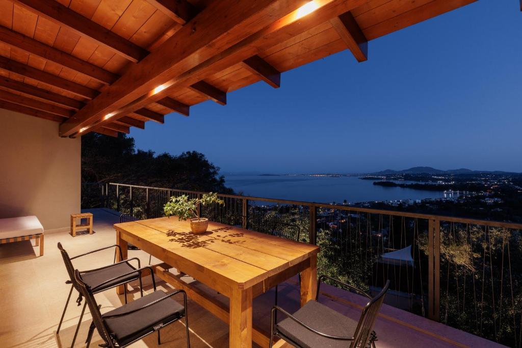 Balkón nebo terasa v ubytování Greenstone Villas