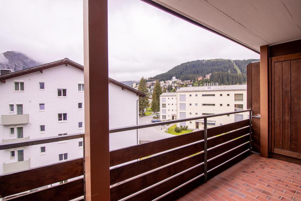 Nespecifikovaný výhled na hory nebo výhled na hory při pohledu z apartmánu