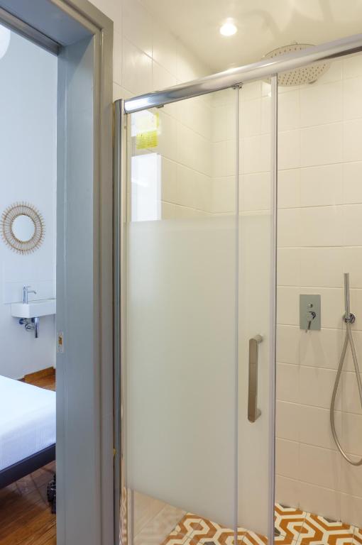 Kúpeľňa v ubytovaní Dioskouros Hostel