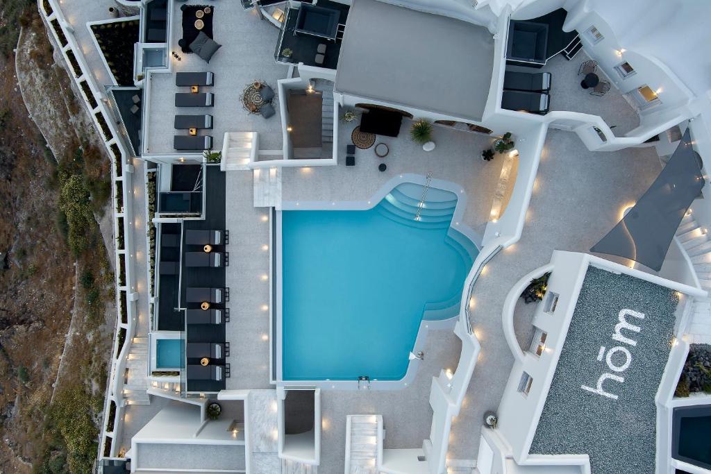 Bazén v ubytování Hom Santorini nebo v jeho okolí
