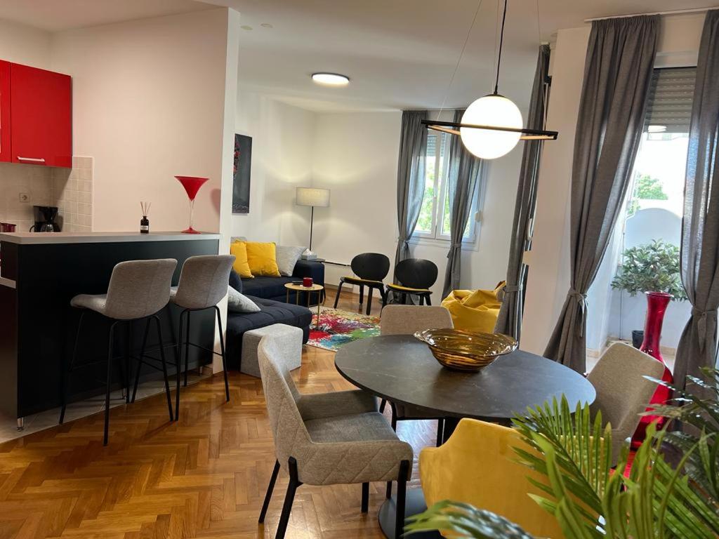 Posezení v ubytování Luxury Suite Ora