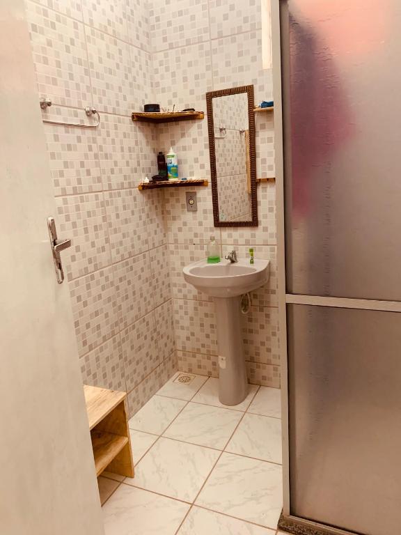 Koupelna v ubytování Vila das Estrelas - Guesthouse