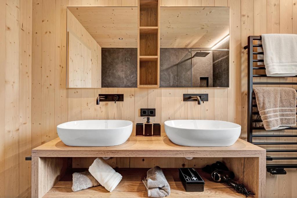 Koupelna v ubytování Ratscheinerhof App Waldruhe