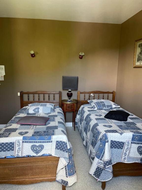 Postel nebo postele na pokoji v ubytování Hotel bar b'rock