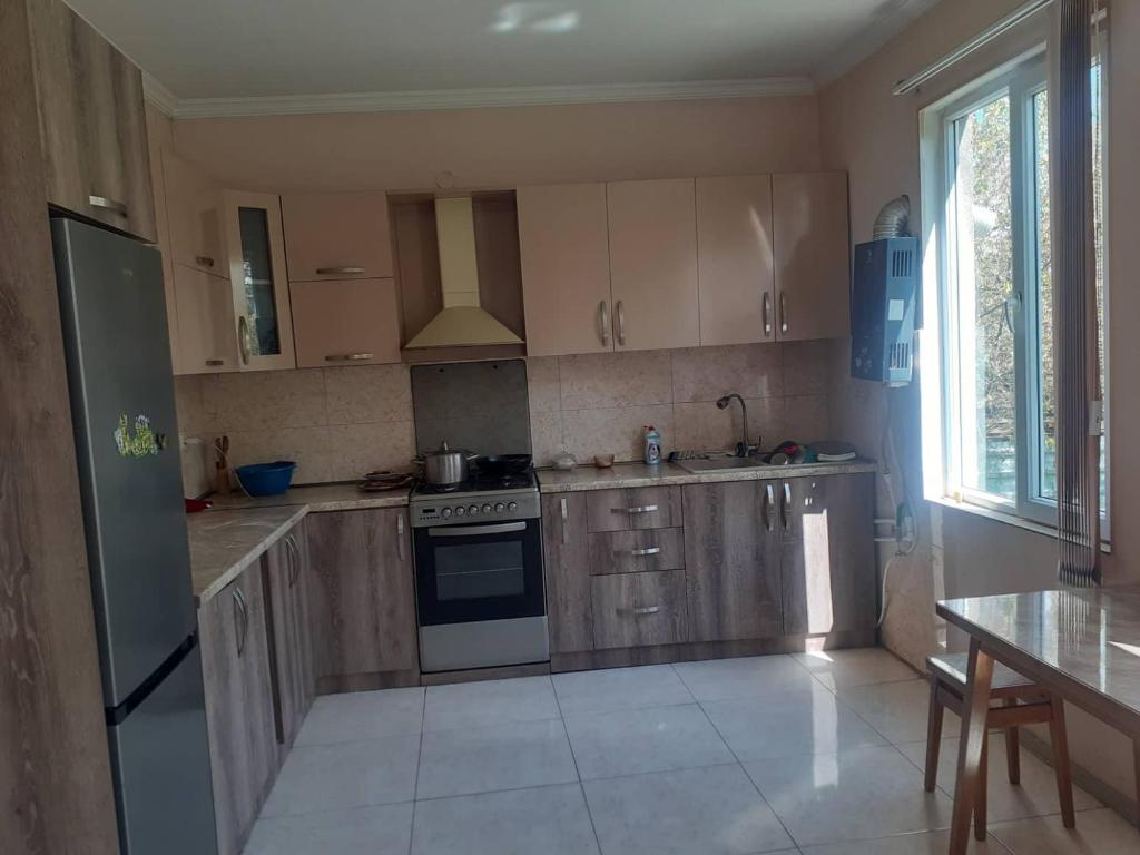 Kuchyň nebo kuchyňský kout v ubytování Maka's Guesthouse