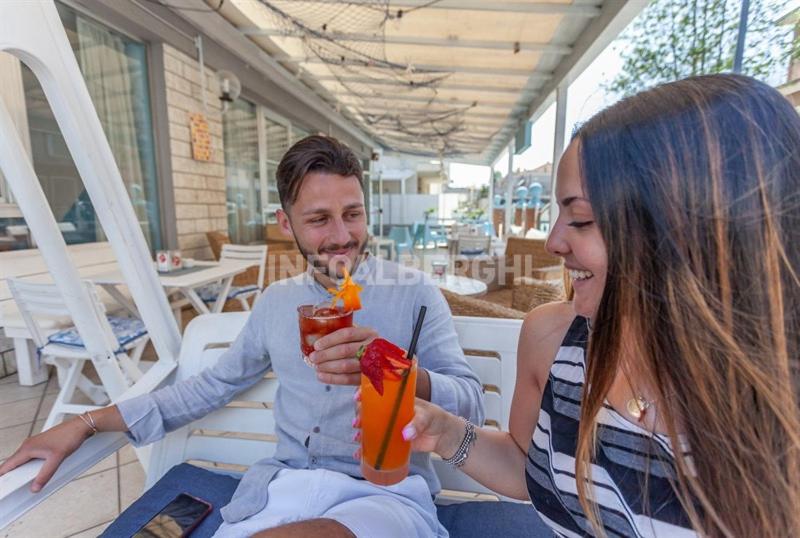 Nápoje v ubytování New Hotel Villa Enea