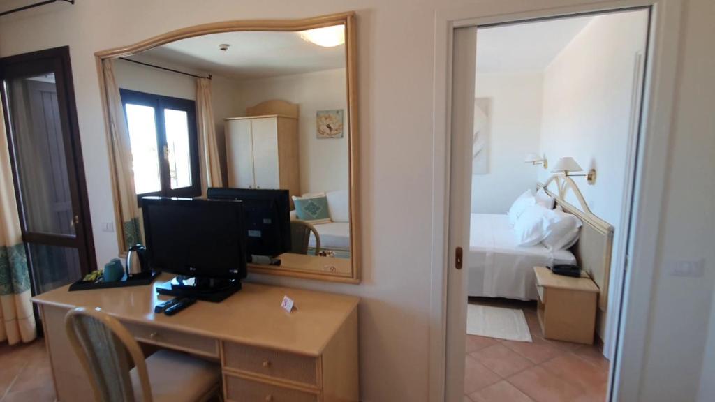 Postel nebo postele na pokoji v ubytování Hotel Mon Repos