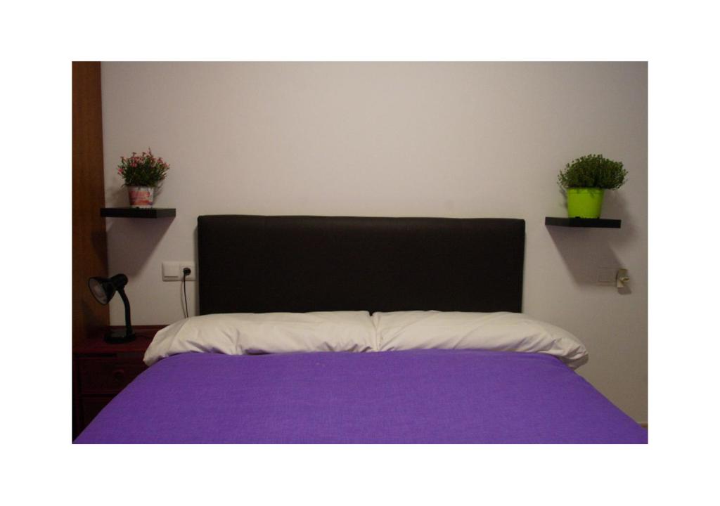 Postel nebo postele na pokoji v ubytování Lo Mirador del Passador