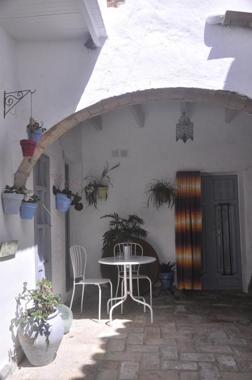 Patio alebo iná vonkajšia časť ubytovania Vivienda Turística de Alojamiento Rural Silla Vieja