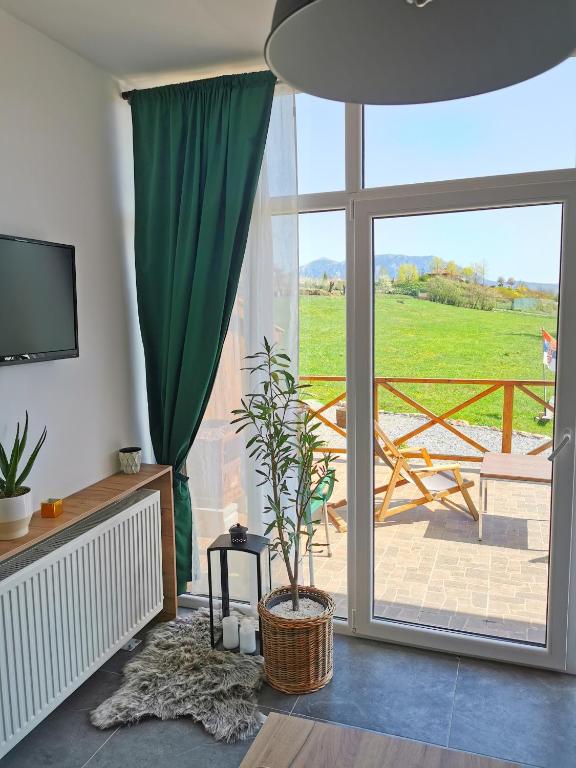 Balkón nebo terasa v ubytování My Place Apartmani