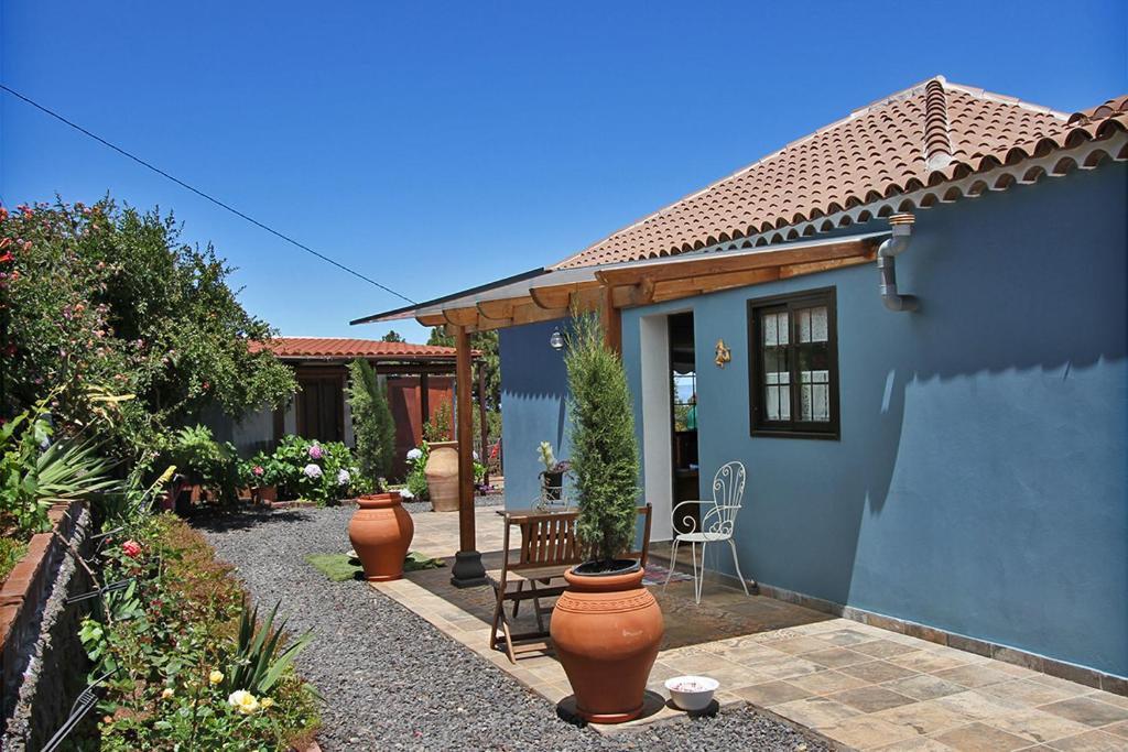 Κήπος έξω από το Casa Rosales