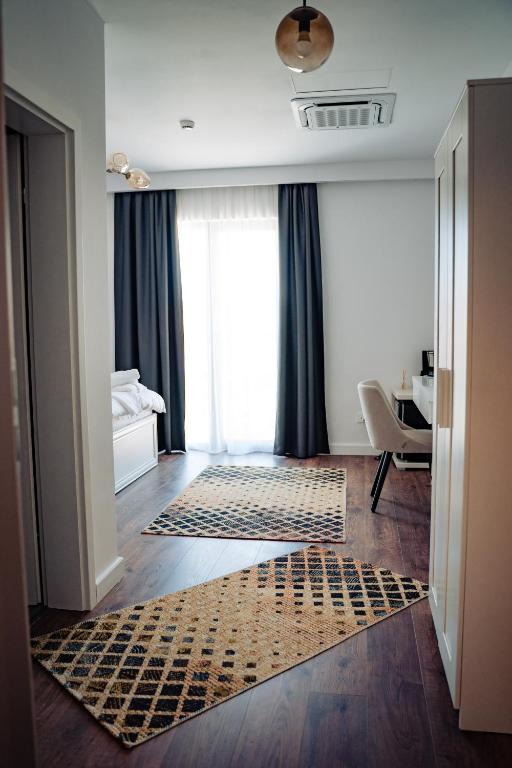 Postel nebo postele na pokoji v ubytování Hotel B4