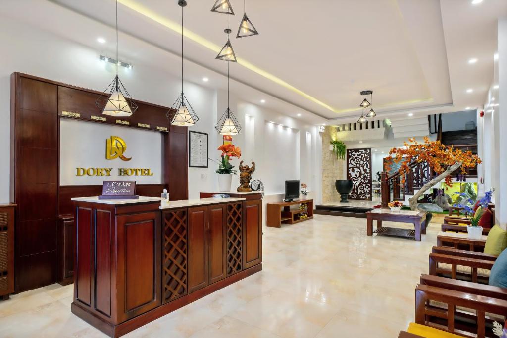 Vstupní hala nebo recepce v ubytování 1 Stop Dory Hotel