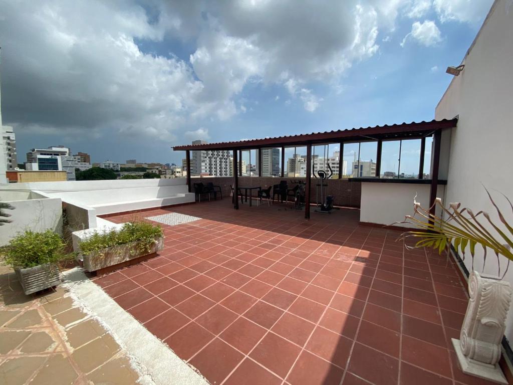 Balkón nebo terasa v ubytování Hotel Oxford Barranquilla