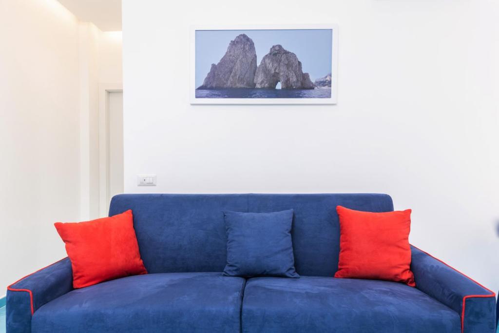 Posedenie v ubytovaní YourHome - Blu Oltre
