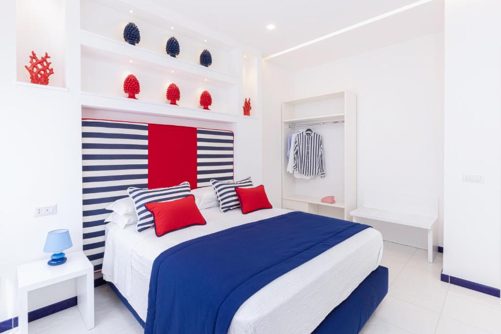 Posteľ alebo postele v izbe v ubytovaní YourHome - Blu Oltre
