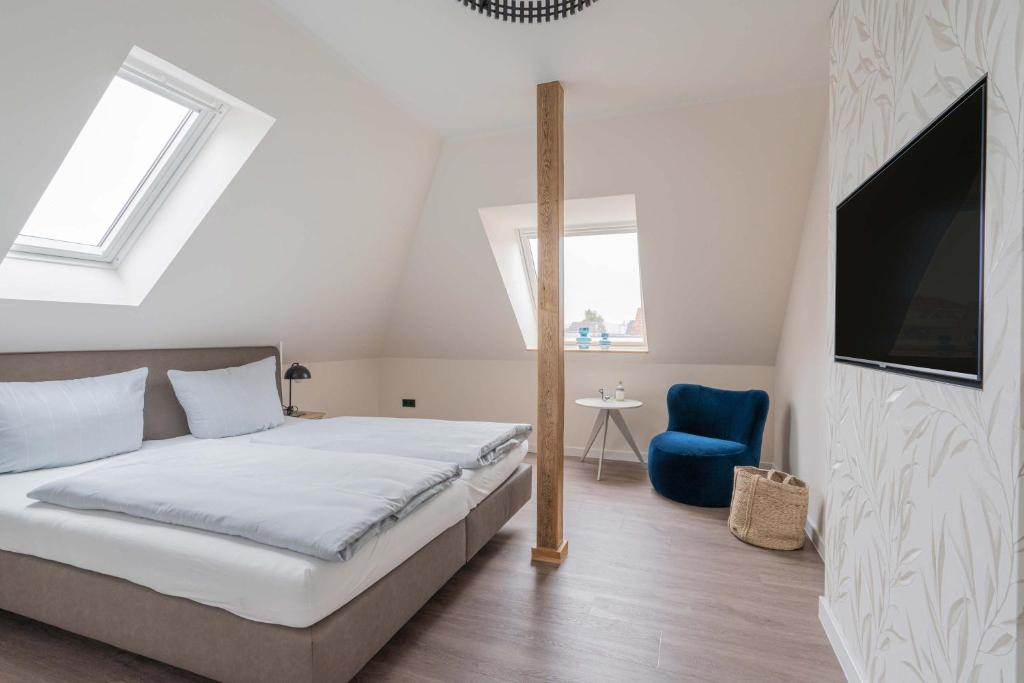 Letto o letti in una camera di Neywatt 1