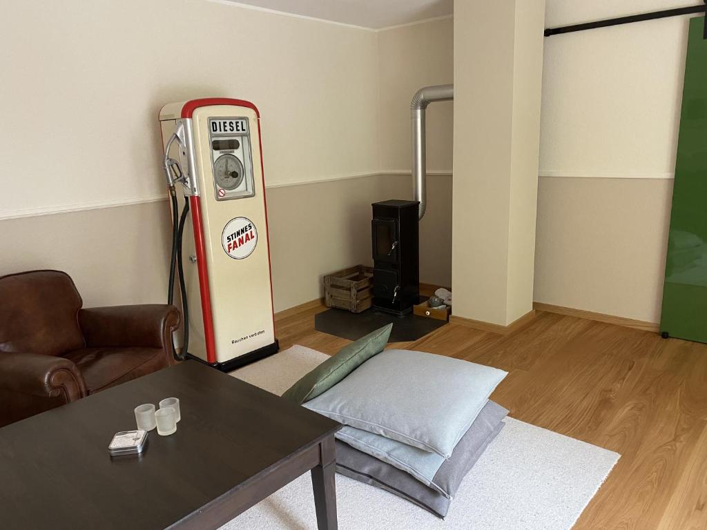 Eine gemütliche Ferienwohnung mit Garten - Apartamento De Una Habitación