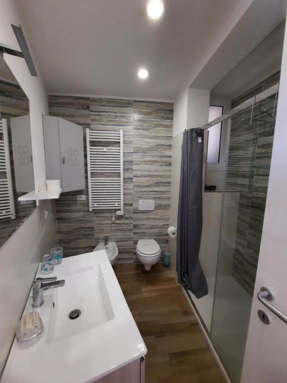 Koupelna v ubytování B&B Cà di Bollo