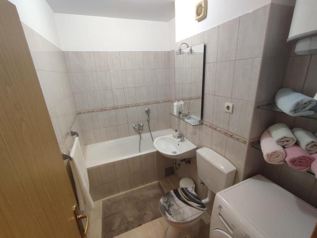 Kúpeľňa v ubytovaní Apartman B&B