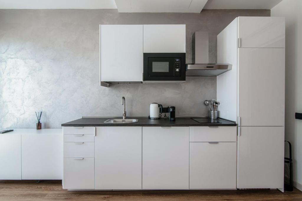 Kuchyňa alebo kuchynka v ubytovaní The view apartment 2