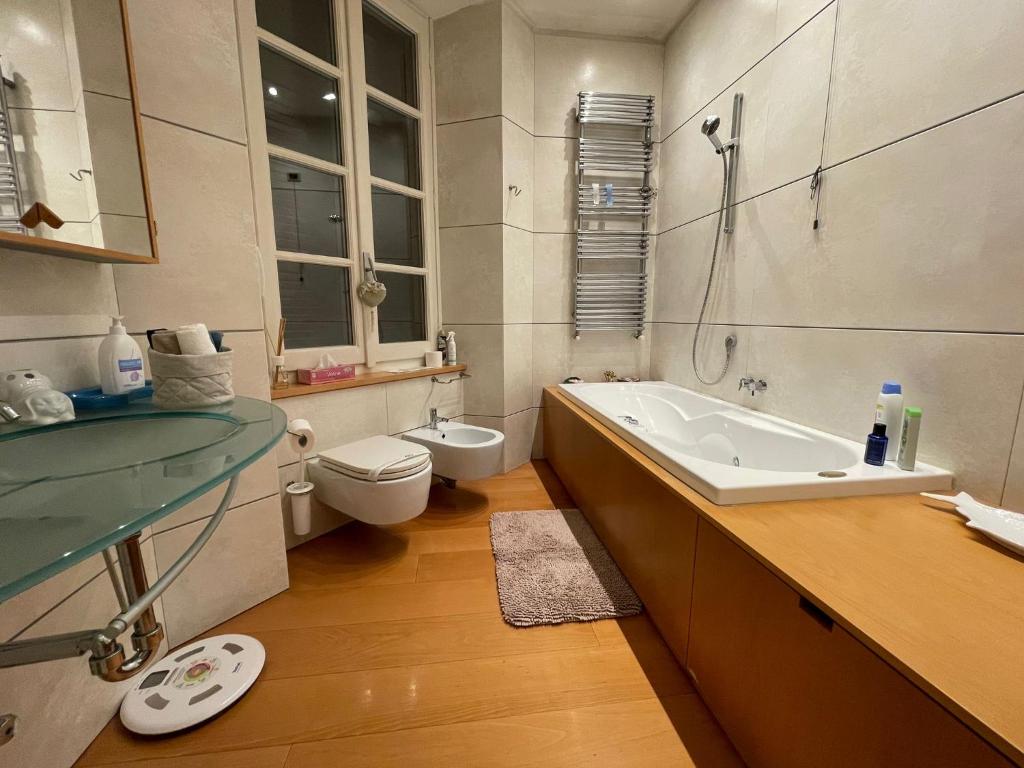 Kúpeľňa v ubytovaní Lake Como Villa Ines Apartment