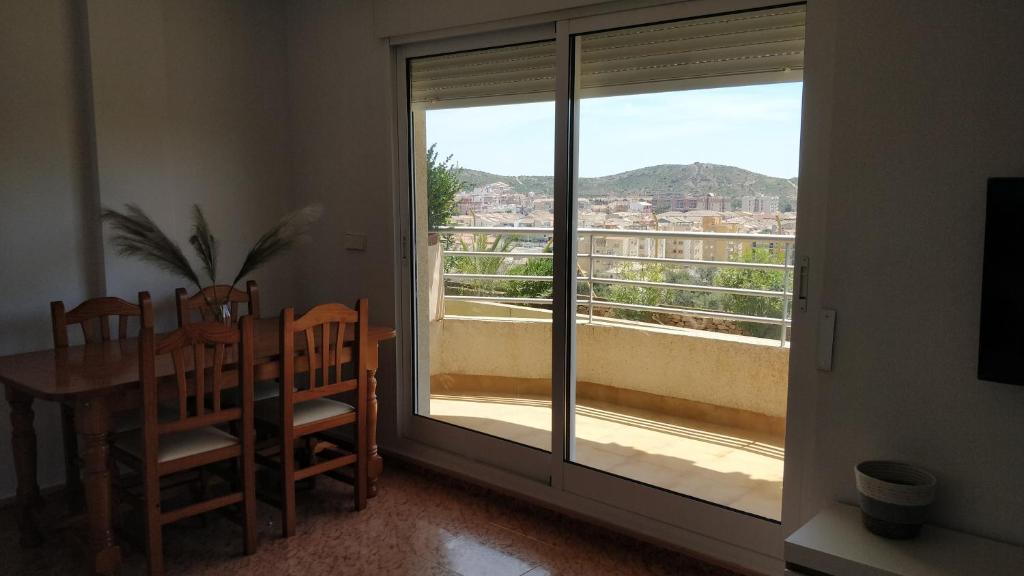 Nespecifikovaný výhled na hory nebo výhled na hory při pohledu z apartmánu