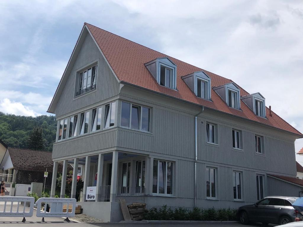 Budova, kde se apartmán nachází