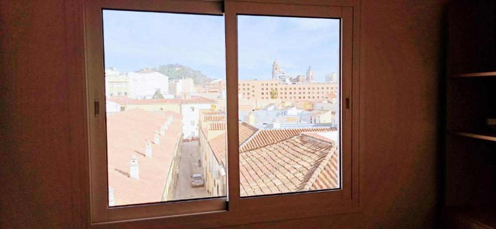 Výhľad na mesto Malaga alebo výhľad na mesto priamo z apartmánu