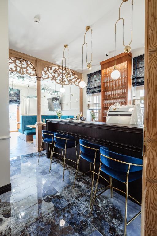 Kuchyňa alebo kuchynka v ubytovaní Hotel i Restauracja na Skarpie