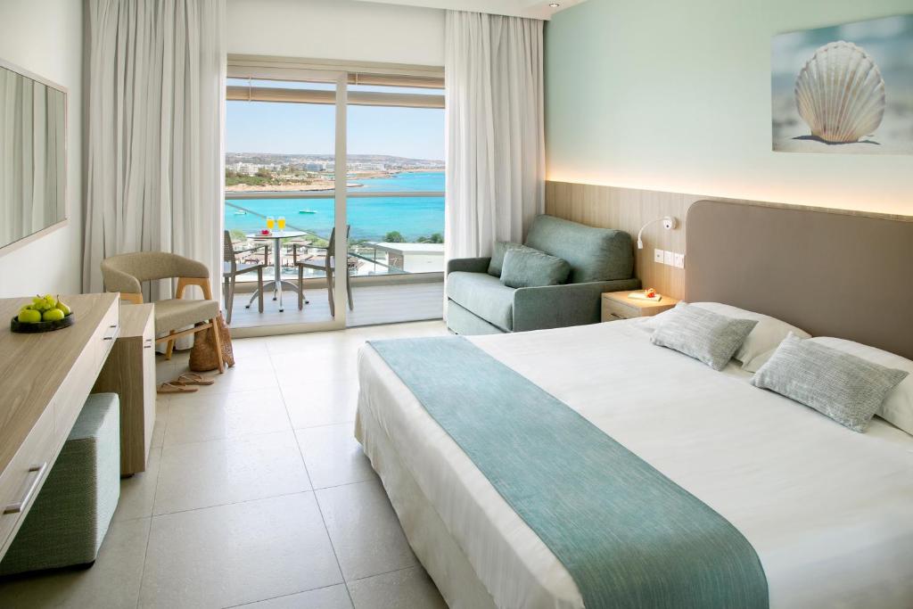 Asterias Beach Hotel - 带有海景的双室
