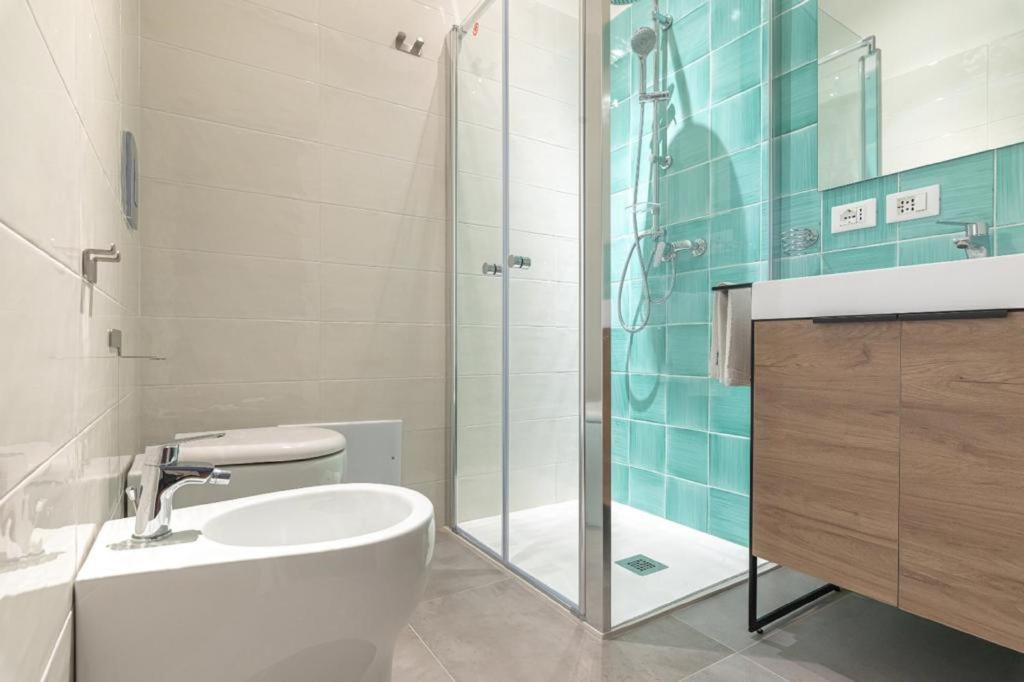 Koupelna v ubytování Solaris Guesthouse