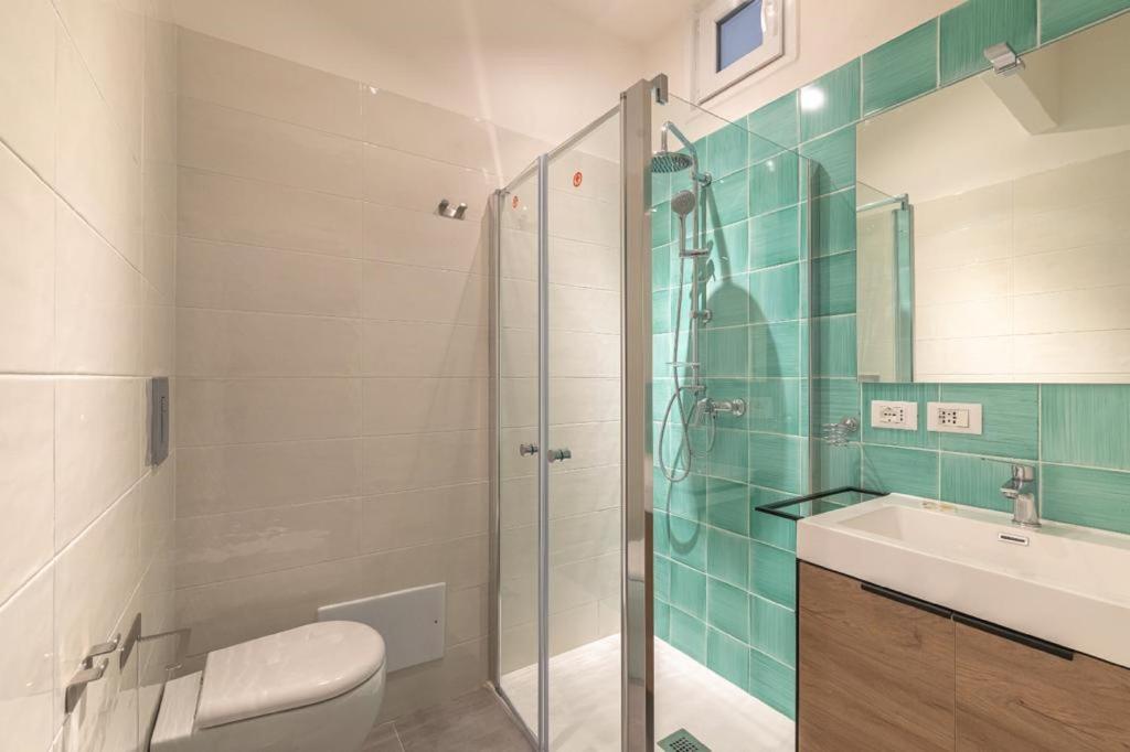 Koupelna v ubytování Solaris Guesthouse