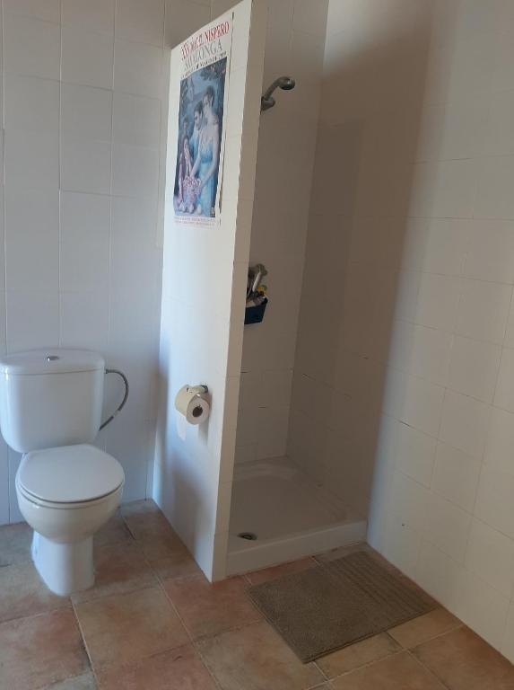Kúpeľňa v ubytovaní La Capilla (casa destinada solo a familias)
