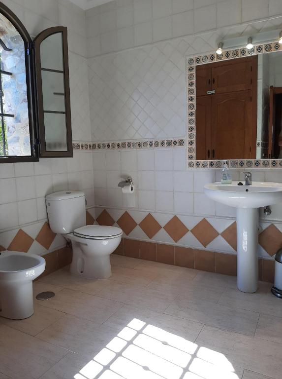 Kúpeľňa v ubytovaní La Capilla (casa destinada solo a familias)