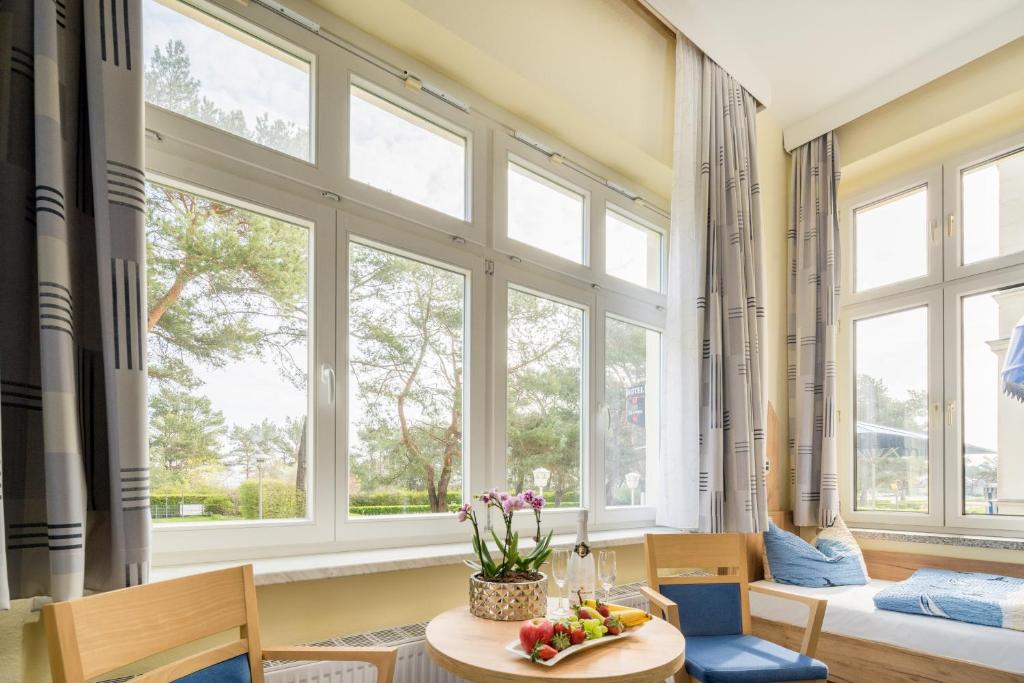 Posezení v ubytování Hotel Seestern